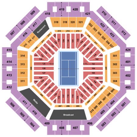 Indian Wells Tennis Garden Tickets indian Wells California, Seating ...