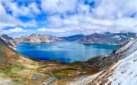 China Tainchi Lake Urumqi Tianshan Tianchi National Park Heavenly Lake : Wallpapers13.com