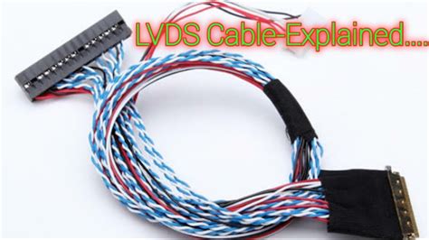 LVDS Cable- Explained - YouTube