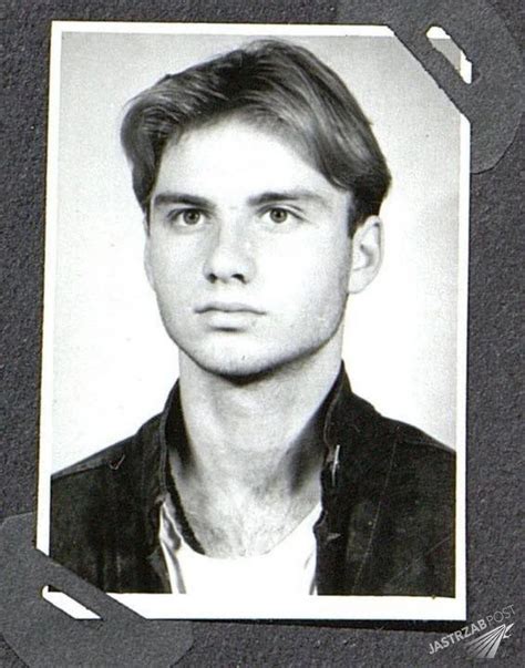 A picture of the Polish President, Andrzej Duda when he was young. : r/pics