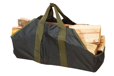 Heavy Duty Canvas Firewood Log Tote By SC Lifestyle | eBay