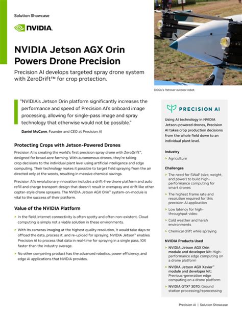 Embedded Systems - NVIDIA Jetson Success Stories