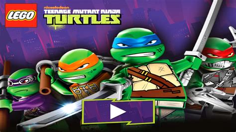 LEGO Teenage Mutant Ninja Turtles (TMNT) Video Game Gameplay - YouTube