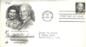 STAMP US SCOTT 1394 "Eisenhower" 8 CENT 1971 FDC WITH ART-34th ...