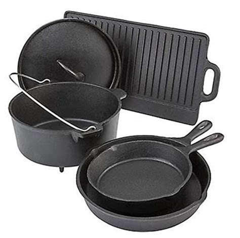 5 Cast Iron Cookware Sets That Will Last For A Lifetime