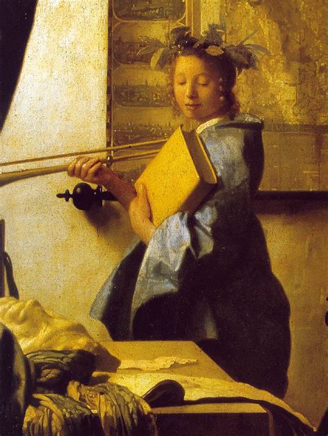 The Music Lesson (c. 1662-1665) by Jan Vermeer – Artchive