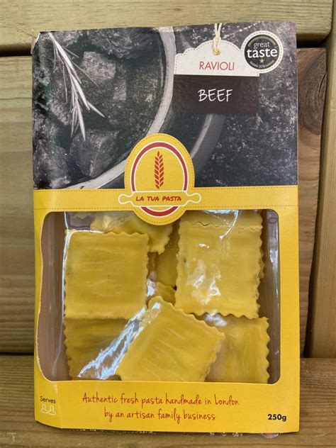 LA TUA PASTA BEEF RAVIOLI 250g – Mr Francatelli