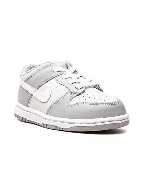 Nike Kids Dunk Low "Two Toned Grey" Sneakers - Farfetch