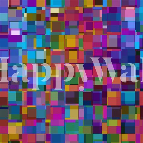 Hip To Be Square wallpaper - Free shipping | Happywall