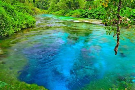 The Beauty Of The Blue Eye In Albania (Syri i Kalter) | Chasing the Donkey