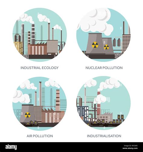 Industrialisation urban Stock Vector Images - Alamy