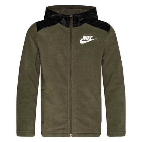 Nike Hoodie NSW Winterized - Medium Olive/Black | www.unisportstore.com