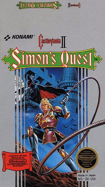 Castlevania II: Simon's Quest (NES) - The Cover Project