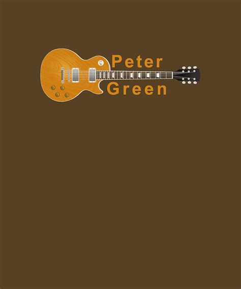 Peter Green Electric Guitar design Classic red Painting by Jake ...