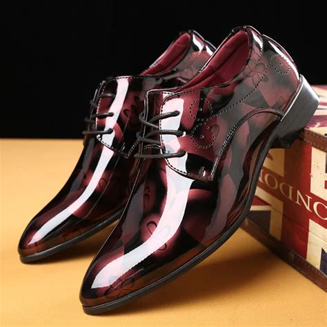 Aliexpress.com : Buy New 2018 Fashion Italian Designer Formal Mens Dress Shoes Genuine Leather ...