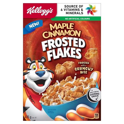 Achetez Céréales Kellogg's Maple Cinnamon Frosted Flakes - Pop's America