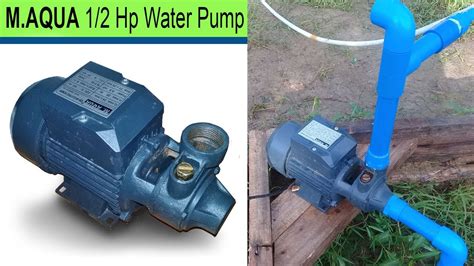 1/2 Hp Electric Water Pump Installation - YouTube