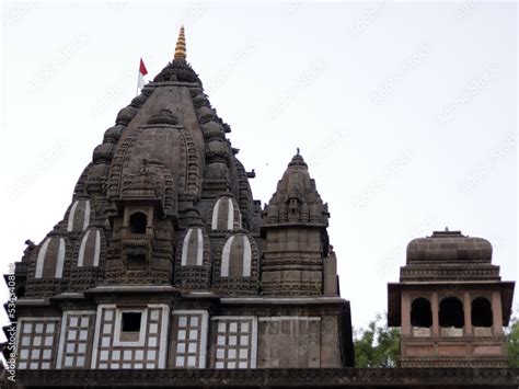 Beautiful Maheshwar Temple architecture, India Stock Photo | Adobe Stock