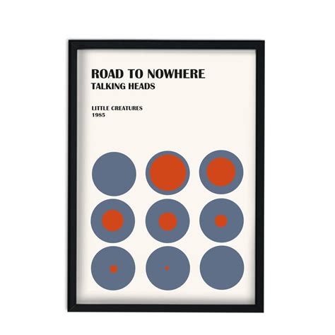 Road To Nowhere Giclée Retro Art Print By Fanclub Clothing