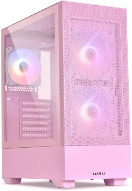 HIGH AIRFLOW ATX PC Case, RGB Gaming Computer Case, Mesh Front Panel ...
