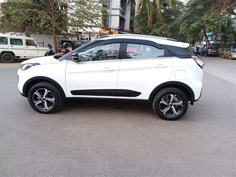 Zero Dep White 2022 Tata Nexon XZA Plus (O) Petrol Automatic at Rs 1215000 in Mumbai