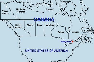 Kingston Canada Map