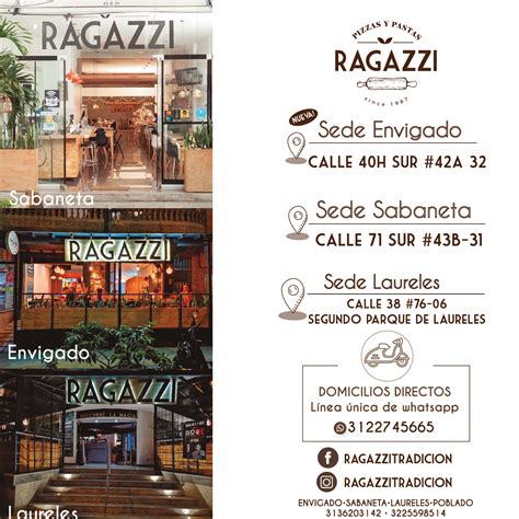 Ragazzi | Menú y Promociones