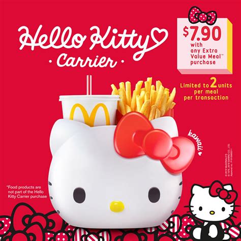 McDonald's Are Releasing Hello Kitty Meals In Singapore