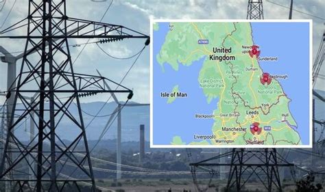 UK power outage MAPPED: Hundreds left without electricity as blackout ...