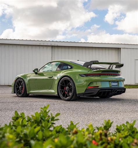 Porsche General on Instagram: “Olive Green Porsche 992 GT3 what do you think of this colour ...