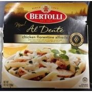 Bertolli Chicken Florentine Alfredo Pasta: Calories, Nutrition Analysis & More | Fooducate