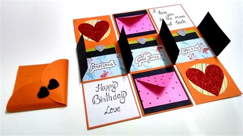 Special Handmade GIFT for BIRTHDAY | Complete tutorial - YouTube