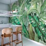 Leafy Tropical - Accent Wall