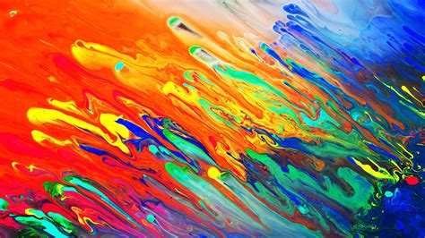 Colorful Paint Shades Trippy HD Trippy Wallpapers | HD Wallpapers | ID #67656