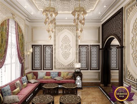 Arabian Interior Design Style Furniture Arsitektur Desain Khas Ciri ...