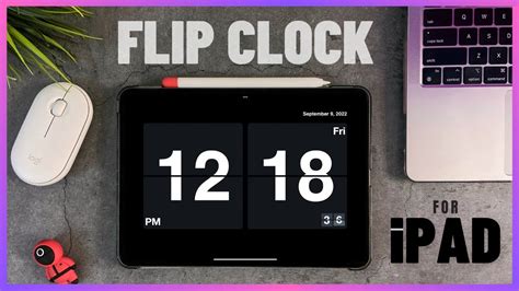 Flip Clock Screensaver for iPad 2024 | clock for iPad | Zen flipclock - YouTube