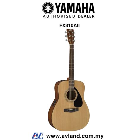 Yamaha FX310A II Acoustic-Electric Guitar with Pickup (FX310AII) - Natural