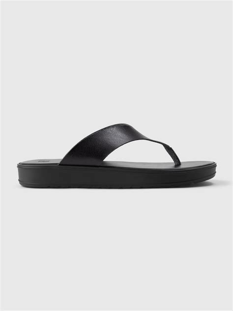 Vegan Leather Platform Flip Flops | Gap