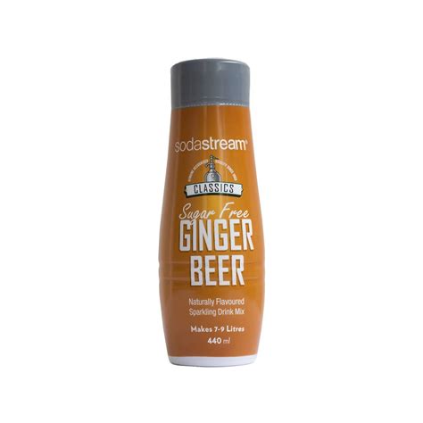 SodaStream Classics Sugar Free Ginger Beer 440mL | BIG W