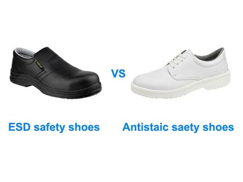 The difference between ESD safety shoes and anti static safety shoes