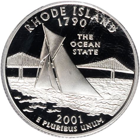 2001 Rhode Island State Quarter | Sell Silver State Quarters