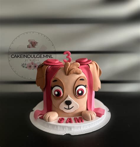 Paw Patrol Skye Face Cake - CakeIndulge PH