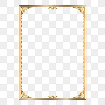 2023luxury Gold Border Vector Art HD Images | Free Download on Pngtree