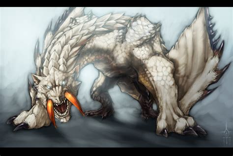 Barioth Encounter by Anuwolf on DeviantArt