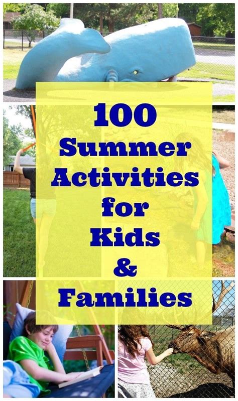 100+ Free Things for Kids to Do in Summer | Summer activities for kids ...