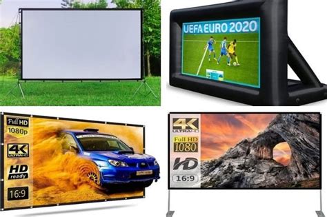 How to choose the best outdoor projector screen for 2023 - TrendRadars