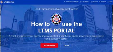 LTMS 101: How to Register LTO Online Portal - The Pinoy OFW