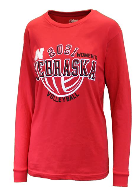 Nebraska Volleyball 2021 Schedule LS Tee