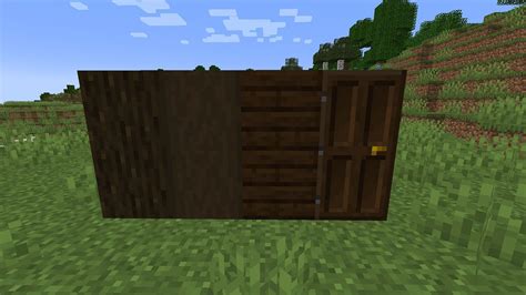 Minecraft every type of wood