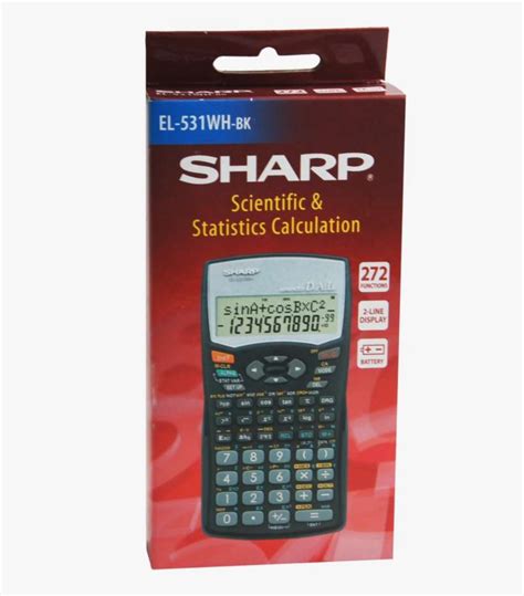 Sharp El 531wh Book Scientific Calculator - Sharp Calculator El 531wh ...